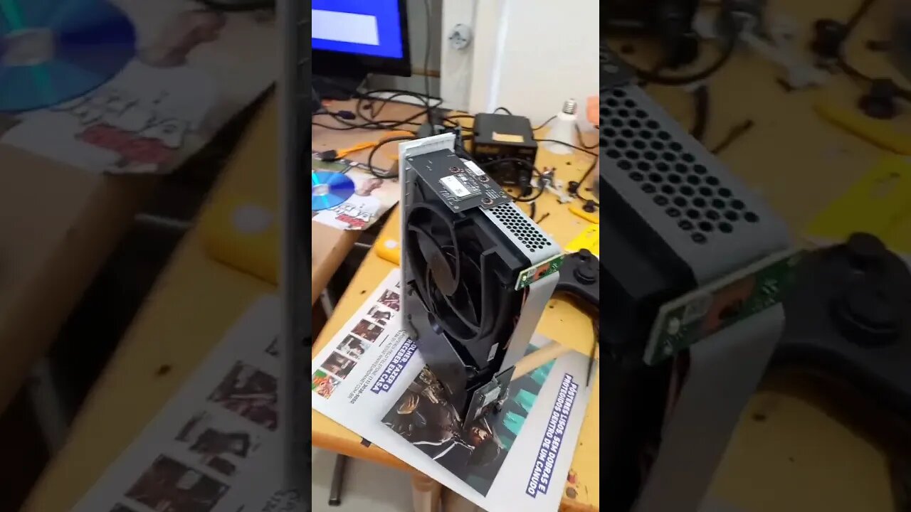 Xbox séries s limpeza e troca pasta térmica