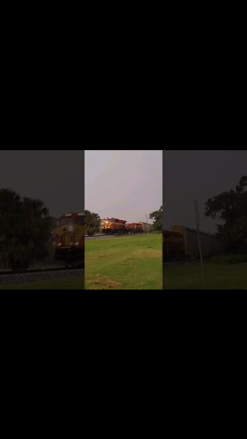 Florida East Coast Railway FEC-107 at Daytona Beach Golf Club July 22 2023 #railfanrob #fec107