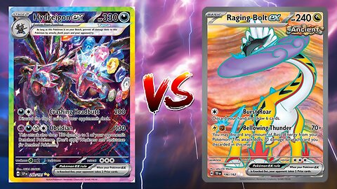 Pokemon TCG Live Hydreigon EX VS Raging Bolt EX Ogerpon EX!!