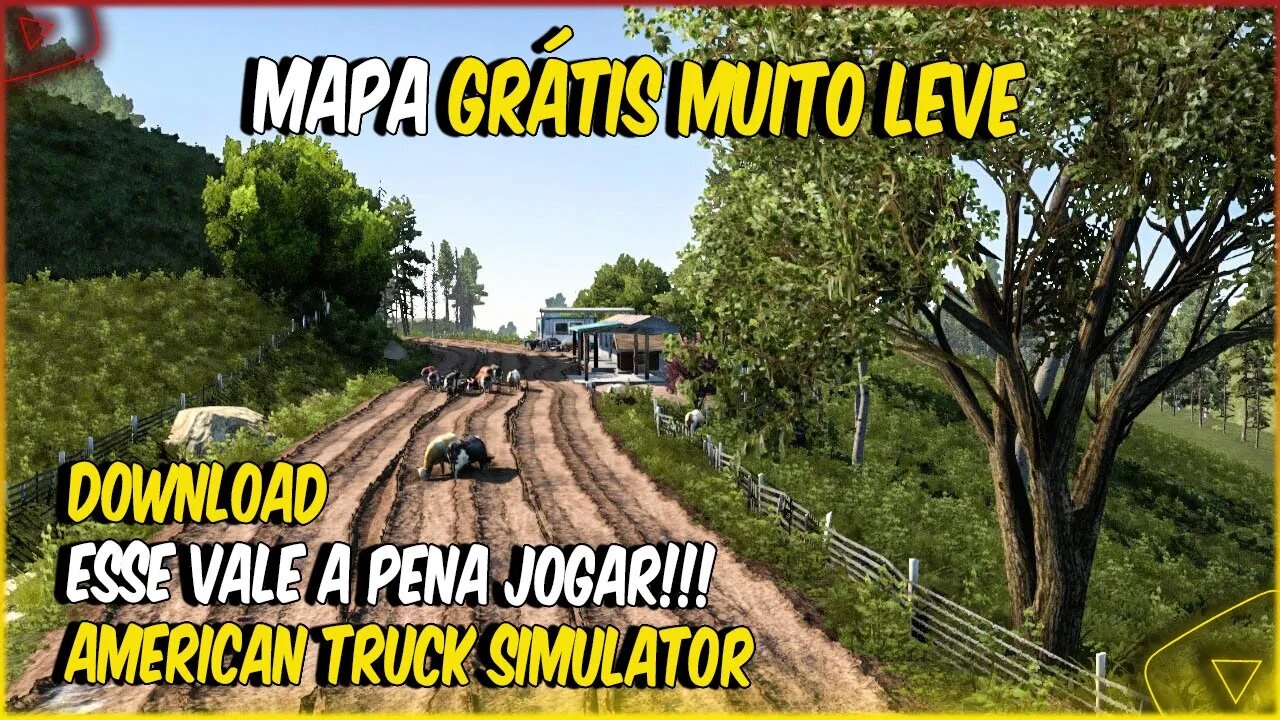 VOCE PRECISA CONHECER ESSE MAPA TOP PARA AMERICAN TRUCK SIMULATOR