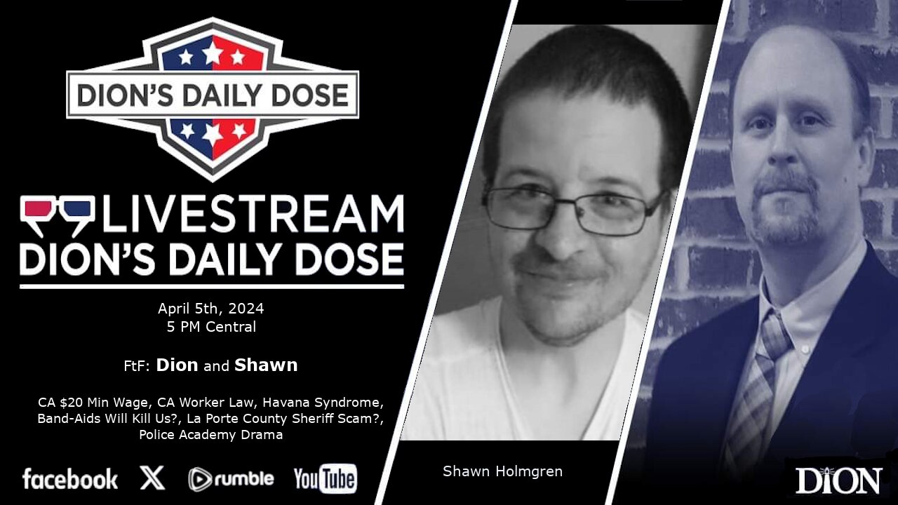FtF: Dion & Shawn: CA Min Wage, CA Worker Law, Havana Syndrome, and More