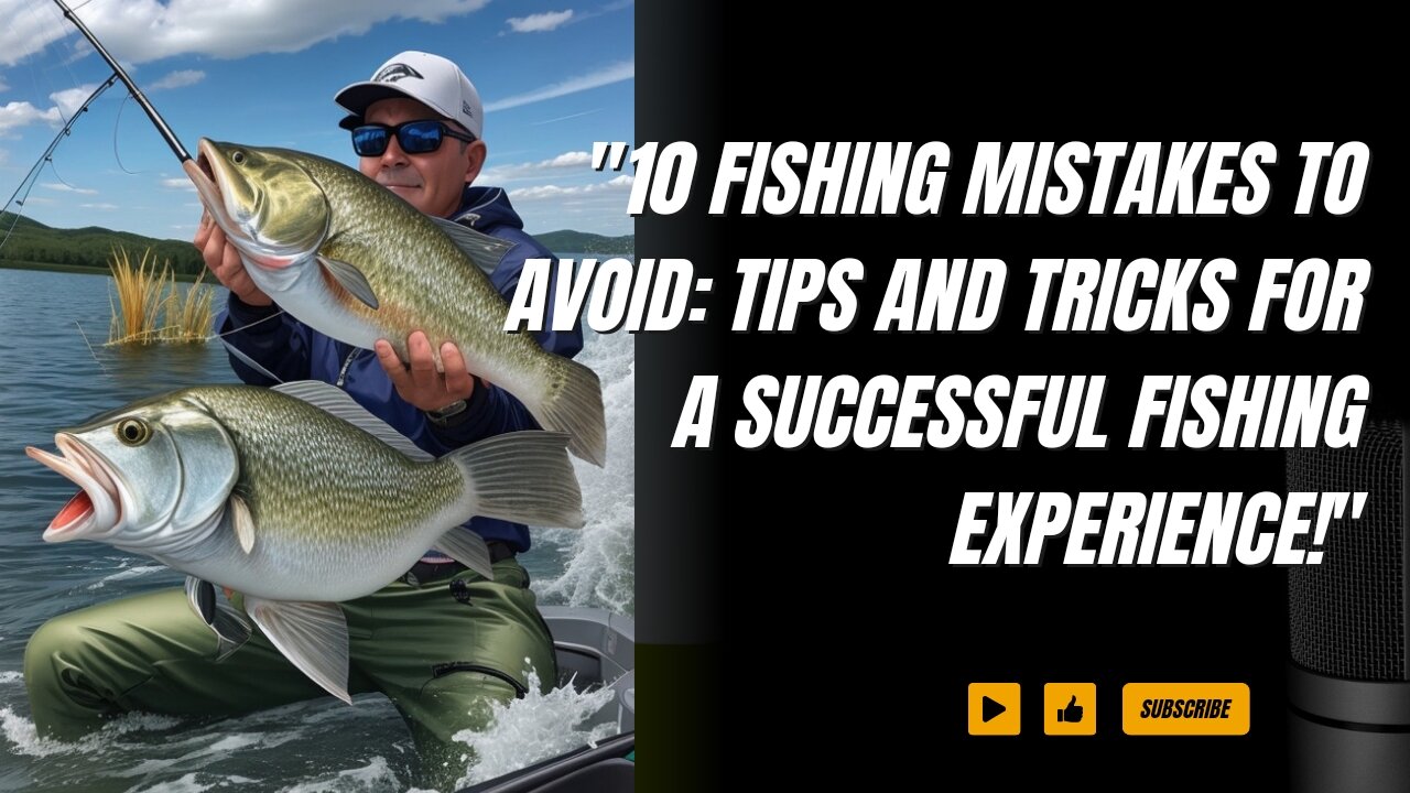 "10 Fishing Mistakes to Avoid: Tips and Tricks for a Successful Fishing Experience!"