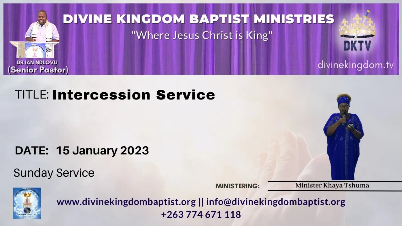 Intercession Service [15/01/23]