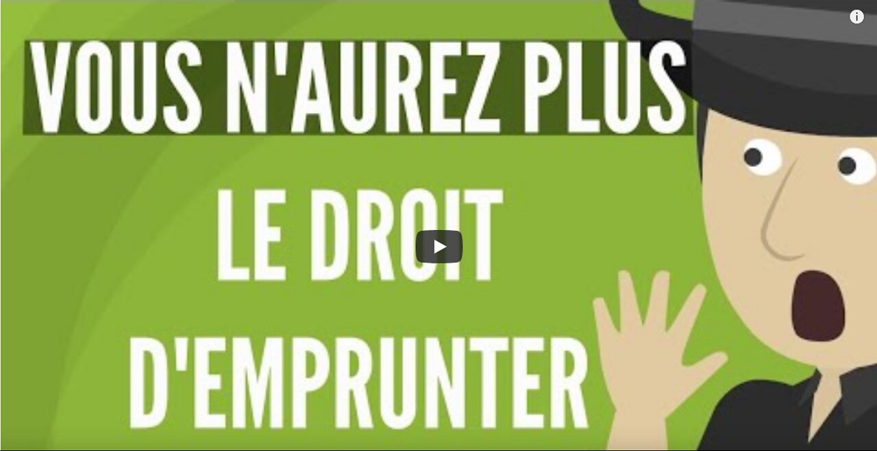 Maintenant, Vous Ne Pourrez Plus Emprunter D Argent