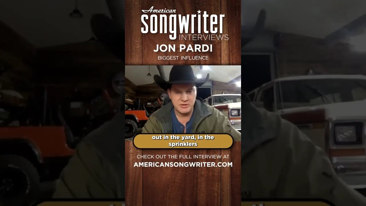 Jon Pardi's Biggest Influence Might Surprise You #shorts