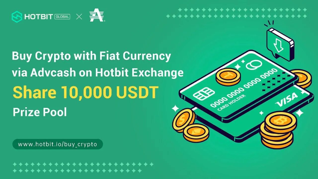 Easiest Way to Buy Crypto on Hotbit. Share $10,000 USDT Prize