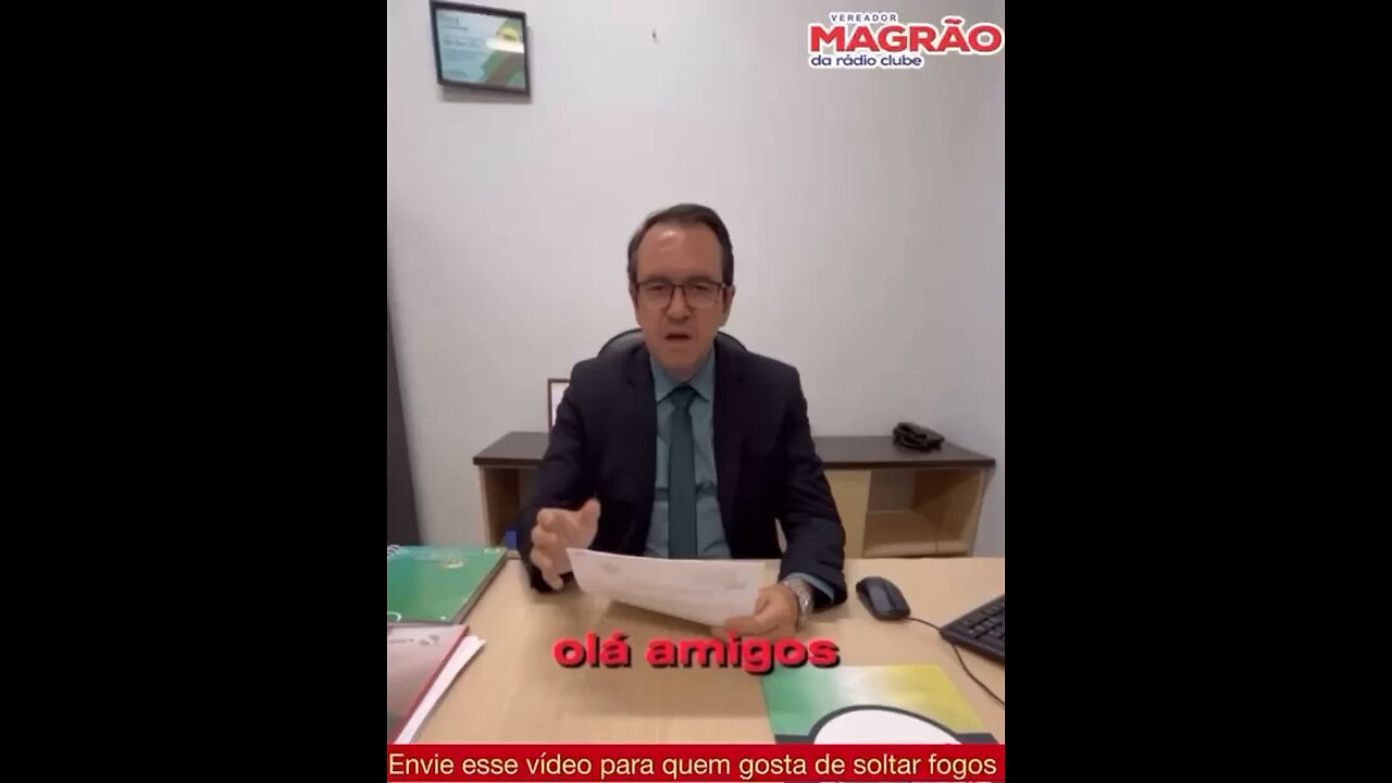 Vamos Você que gosta de soltar fogos… Assista esse vídeo! pensar antes de soltar fogo!