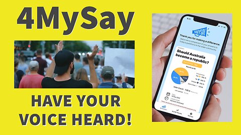 HAVE YOUR VOICE HEARD!