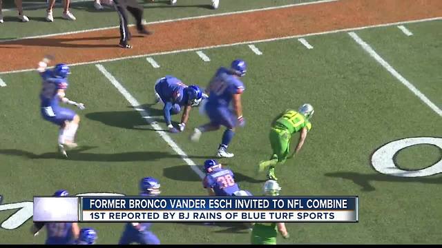 Former Bronco Vander Esch invited to NFL Combine