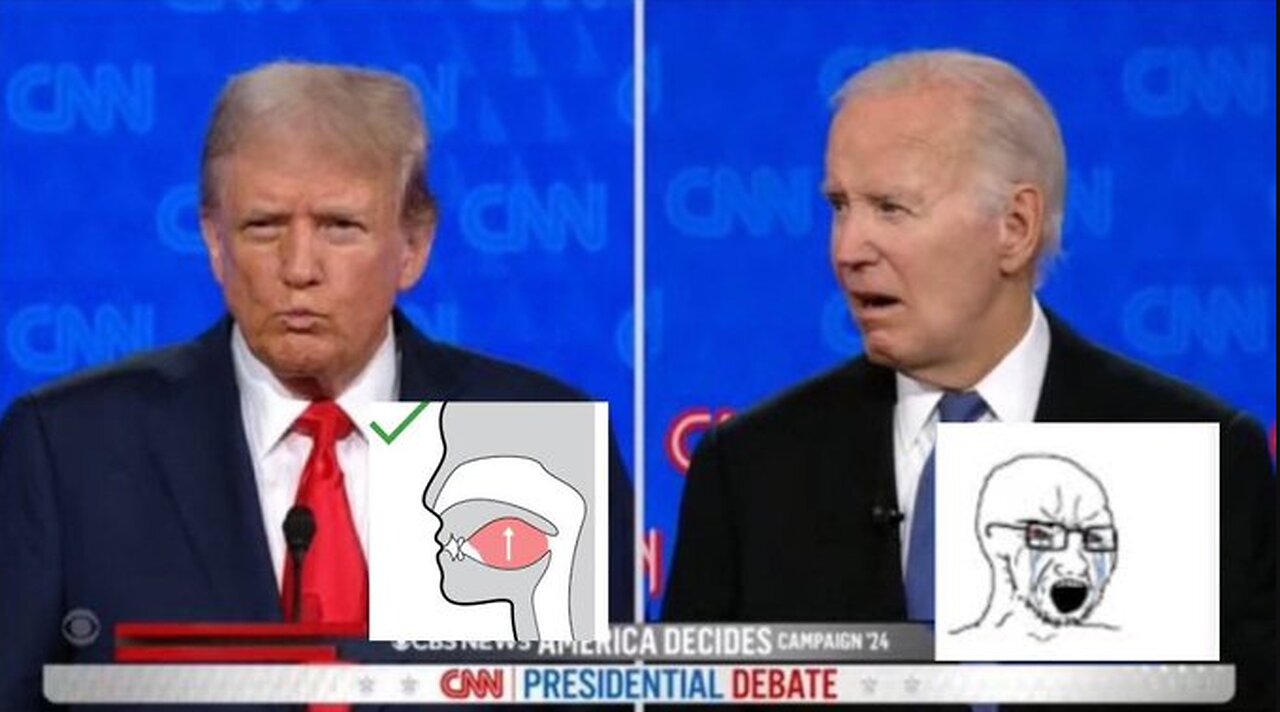 Biden/Trump Debate, Biden Drops 10 Points!