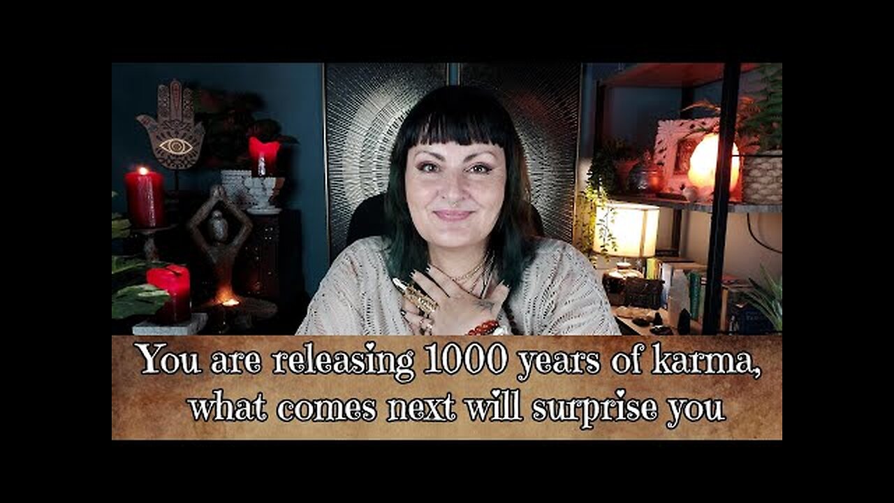 You are releasing 1000 years of karma! You will be surprised what happens next - tarot reading