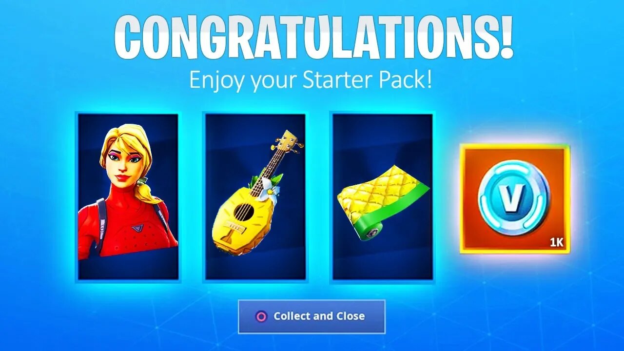 *New* How to Get STARTER PACK 6 in Fortnite! (Laguna Starter Pack)