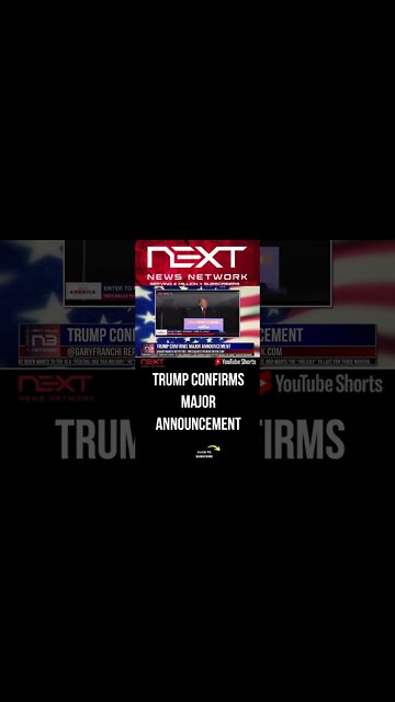 Trump CONFIRMS Major Announcement #shorts