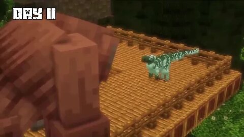 13 + I Survived 100 DAYS as a DINOSAUR in HARDCORE MINECRAFT!