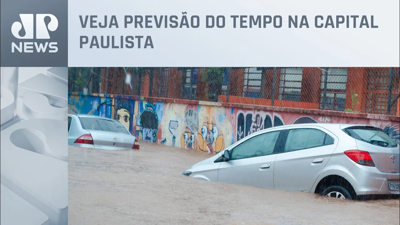 Alagamentos e deslizamentos marcaram a terça-feira (07) em São Paulo