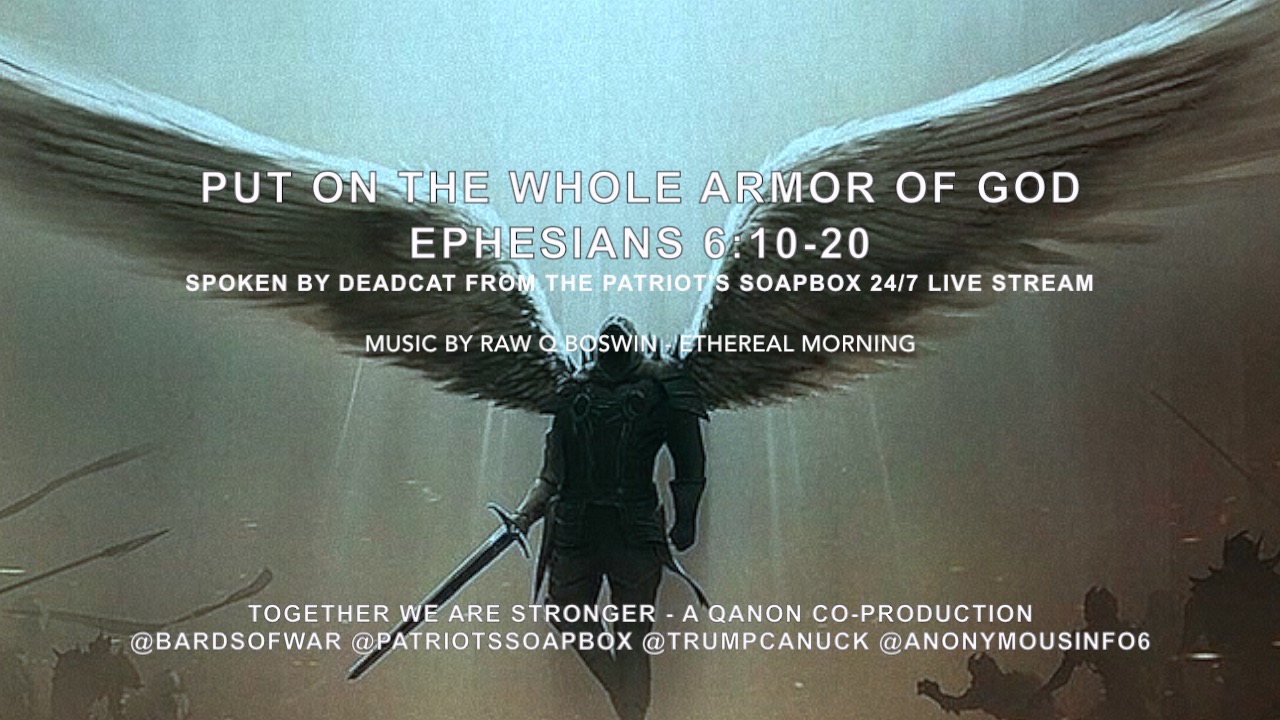 PUT ON THE #WHOLEARMOUROFGOD - EPHESIANS 6:10-20 - A #MusicalMeme