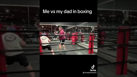 Me vs my dad in boxing #gym #boxing #fypシ #fypシ゚viral