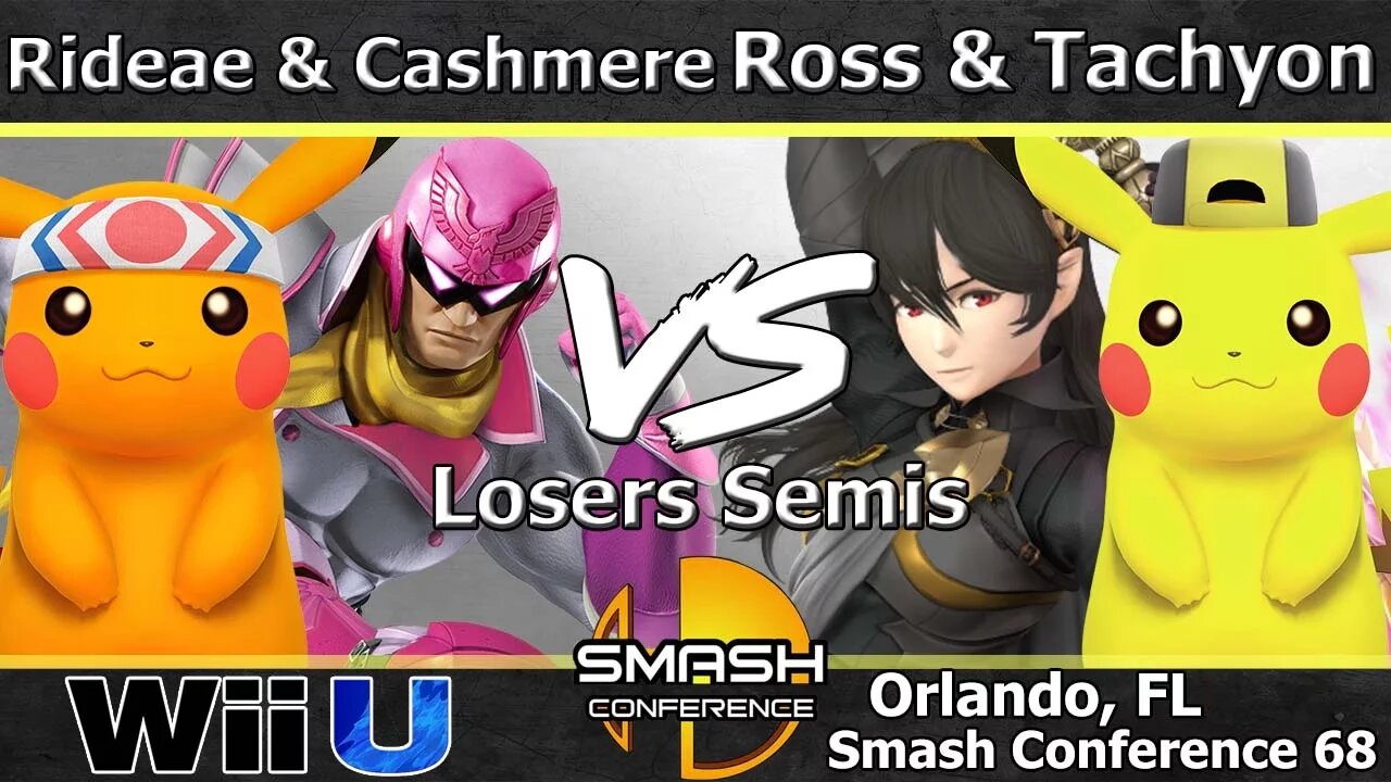Shoq|Rideae & Cashmere vs. Ross & Tachyon - Doubles Losers Semis - SC:68