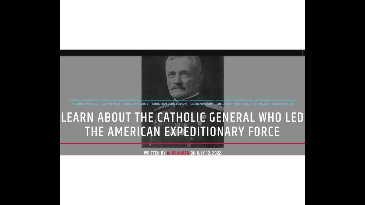 Learn About General John J. Pershing