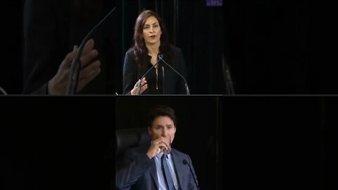 Trudeau claims the convoy protestors didn't want to be heard, they wanted to be obeyed.