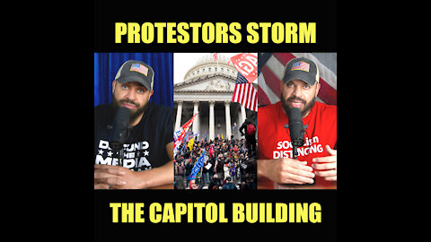 Protestors Storm The Capitol Building