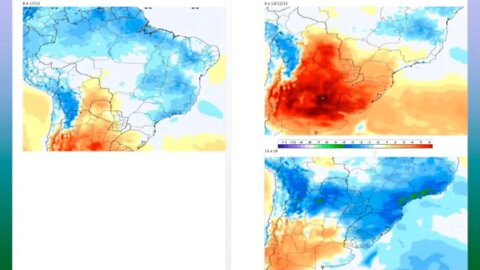 Calor extremo no Sul vai dar lugar a "friagem" na próxima semana. Chuvas intensas em MG e ES