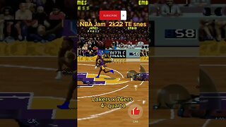 Lakers x 76ers 4°quarto #semedissaum #snes #games