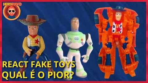 REACT! BRINQUEDOS BIZARROS TOY STORY #react