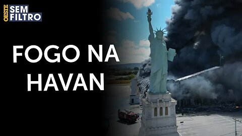 Incêndio atinge loja da Havan na Bahia; veja imagens | #osf