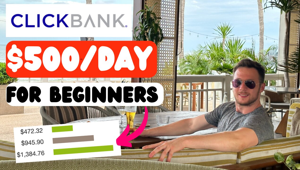 ClickBank Affiliate Marketing | How To Make $500/Day