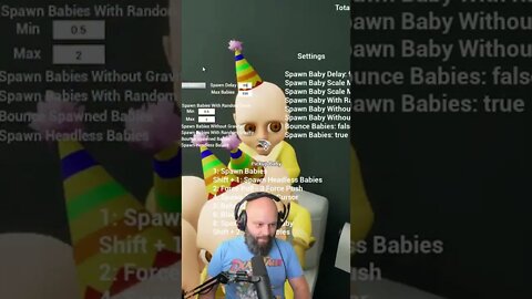 ALL THE TOILET BABIES! The Baby In Yellow Gameplay Mods