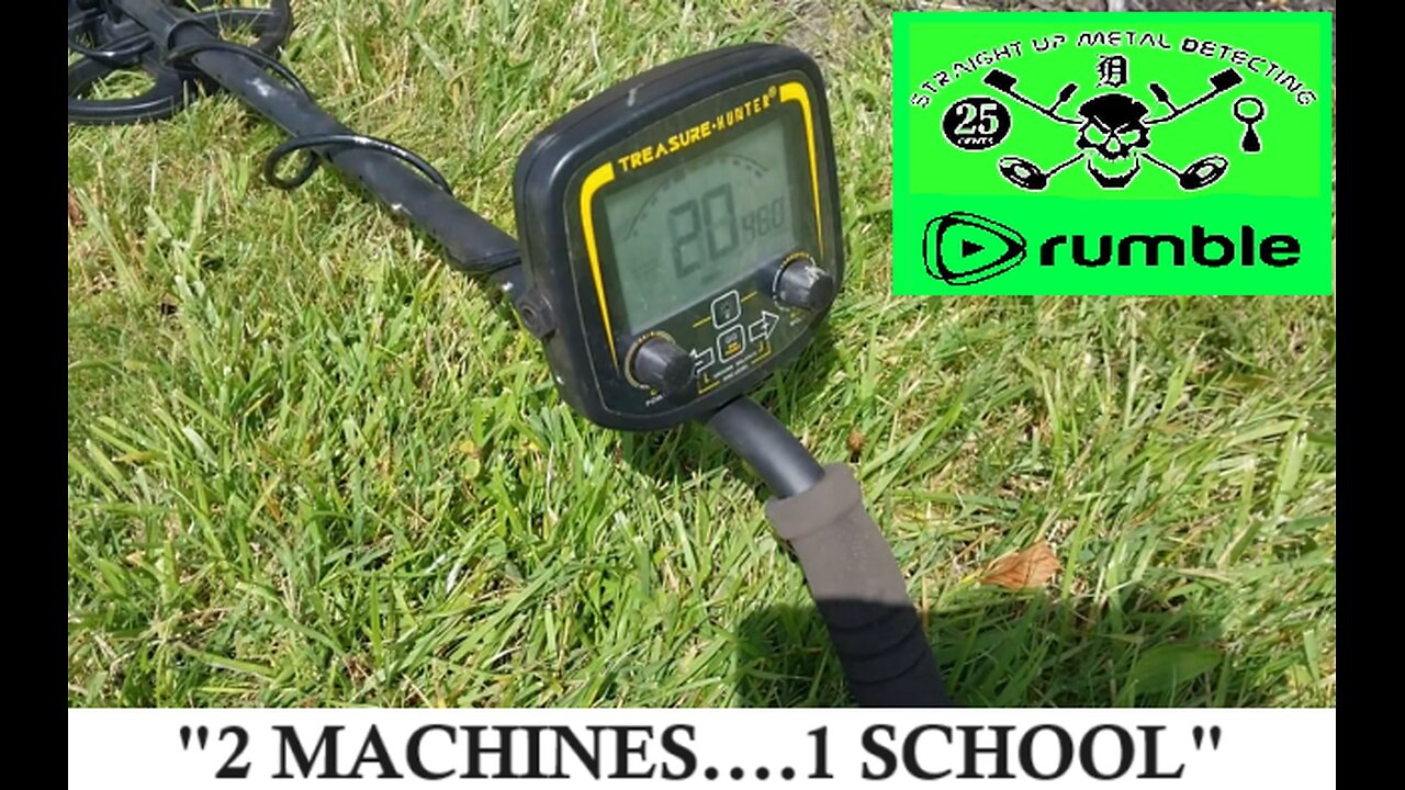 Straight Up Metal Detecting : " 2 Machines + 1 School" : 2024