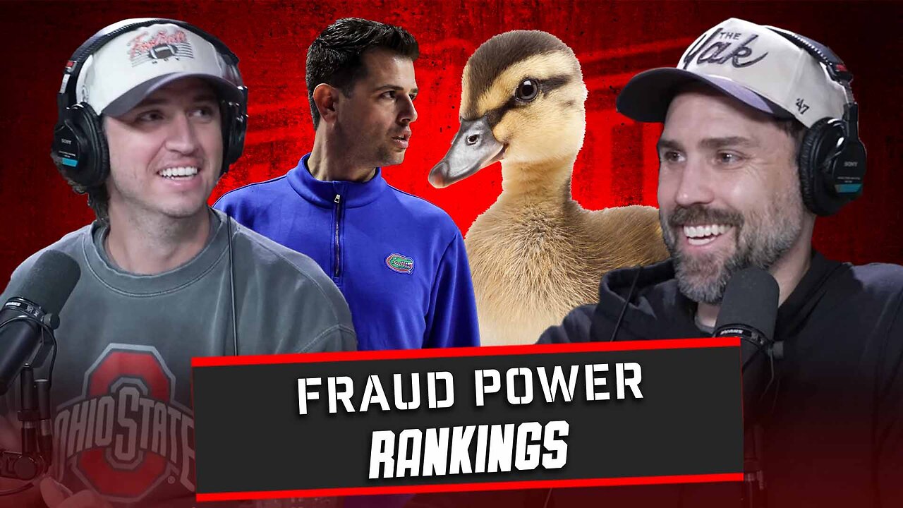 Fraud Power Rankings Are BACK + Debut Of The Tar & Feather List