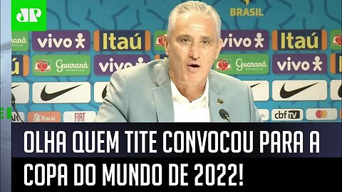 CONVOCAÇÃO DA SELEÇÃO com POLÊMICA! OLHA quem Tite CONVOCOU para a Copa do Mundo do Catar!