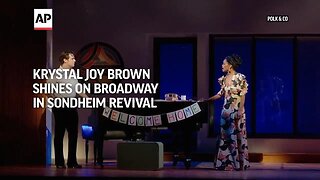 Krystal Joy Brown shines on Broadway in Sondheim revival of 'Merrily We Roll Along'