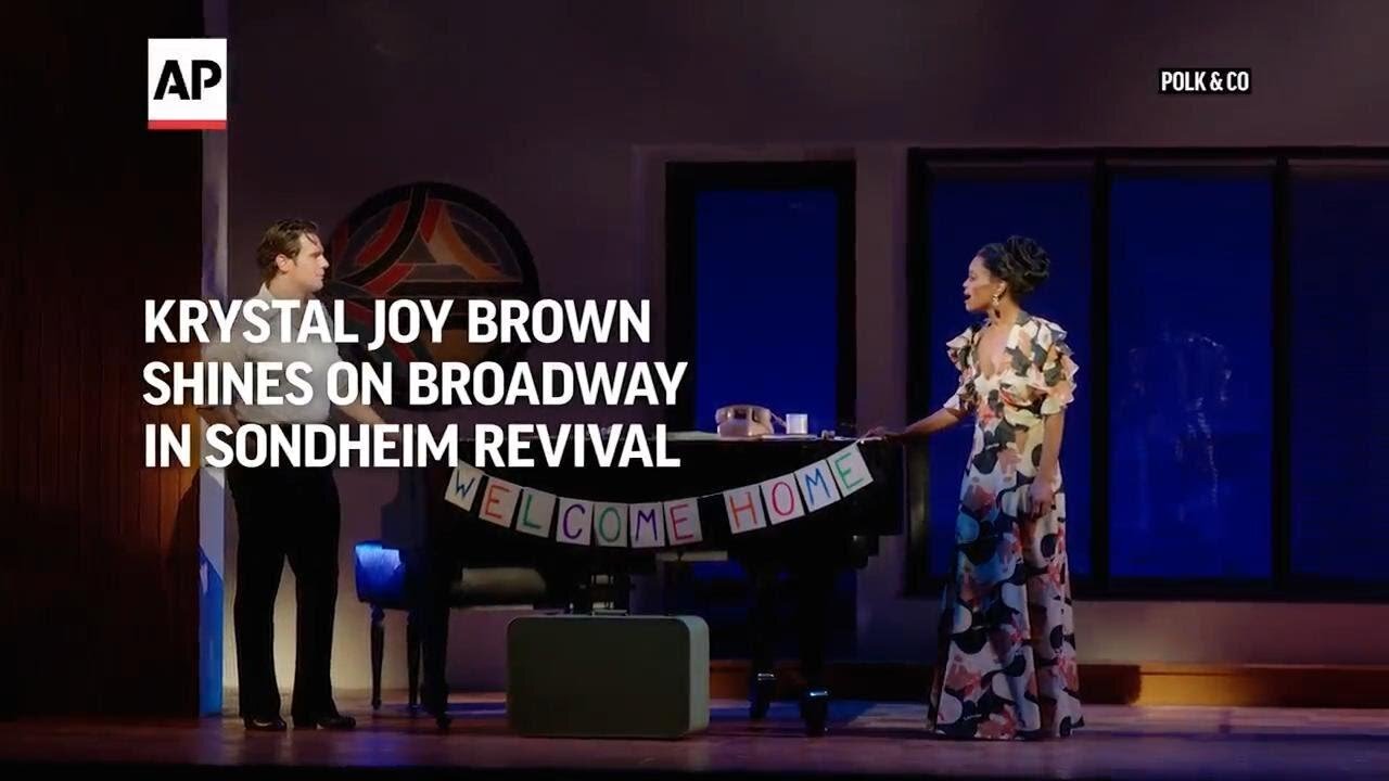 Krystal Joy Brown shines on Broadway in Sondheim revival of 'Merrily We Roll Along'