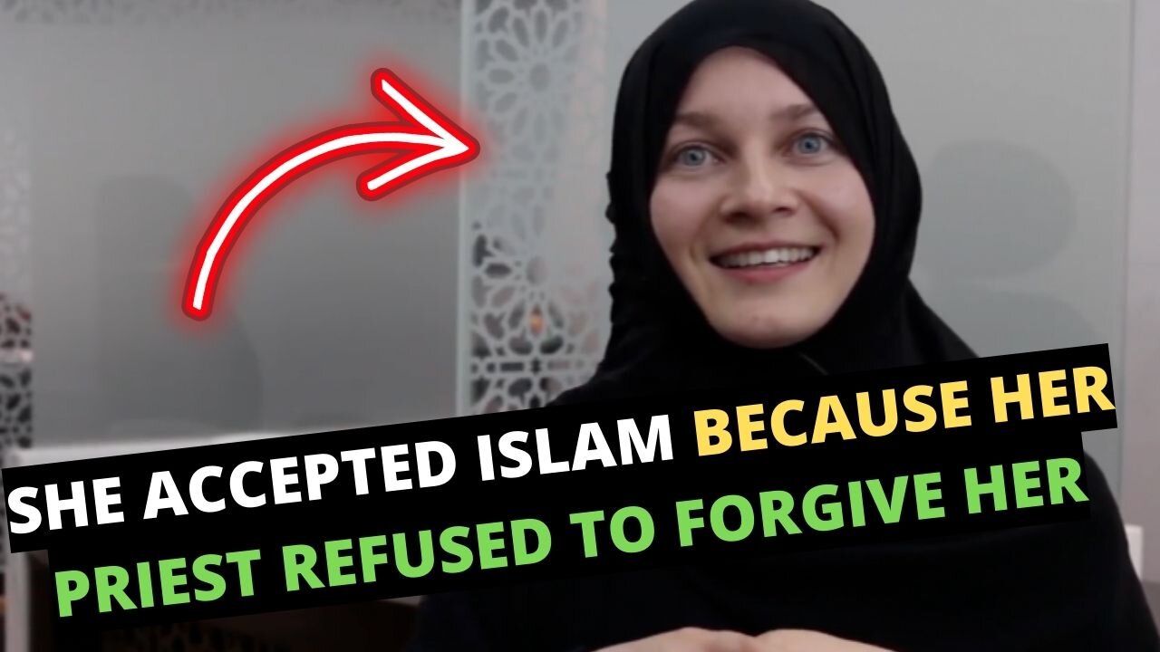 UKRAINIAN LADY EMBRACED ISLAM BECAUSE HER PRIEST DIDN'T FORGIVE HER