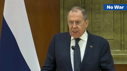 The West has decided not to communicate with RUSSIA. This is their choice! Lavrov, Ukraine!!