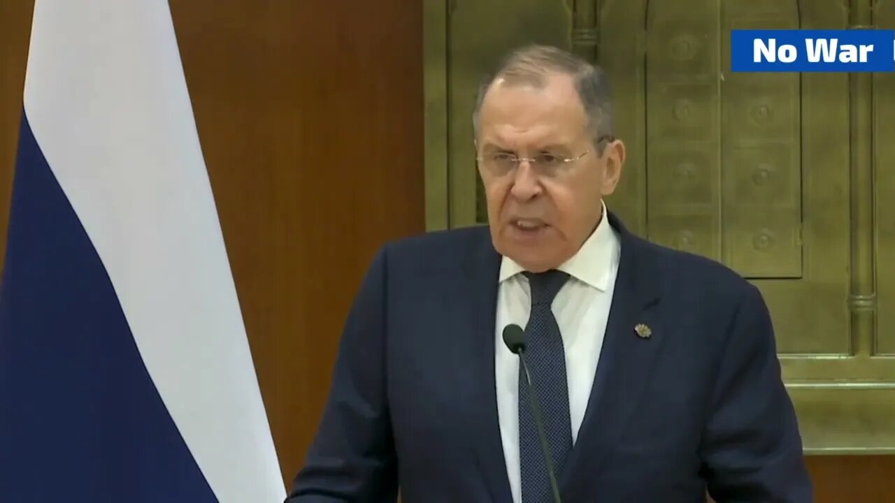 The West has decided not to communicate with RUSSIA. This is their choice! Lavrov, Ukraine!!