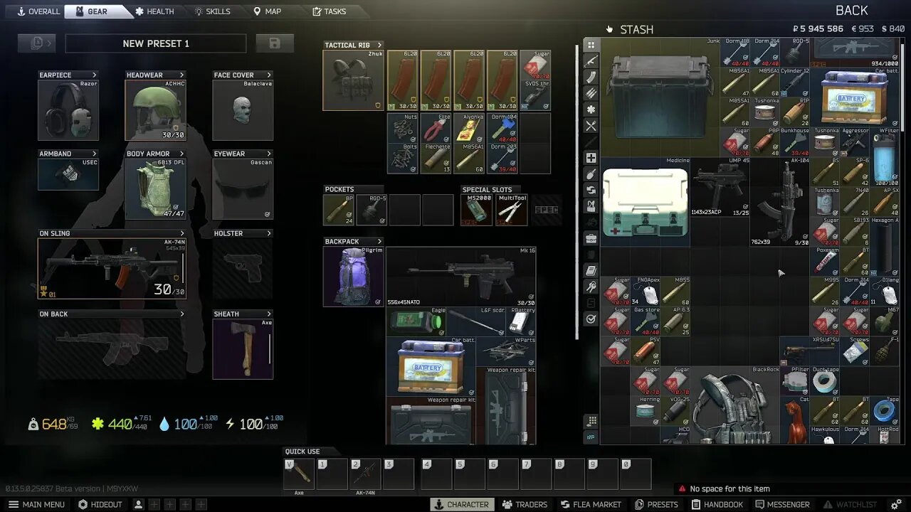 Oops All Scav Runs