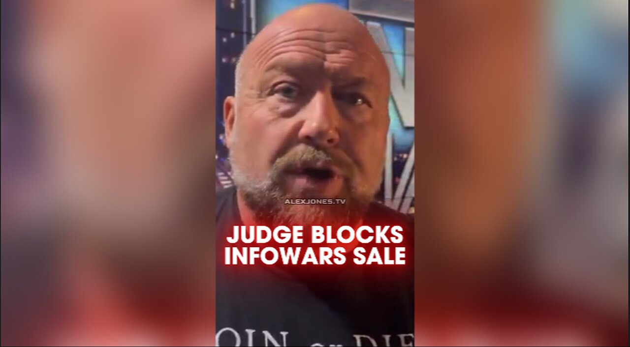 Alex Jones: Judge Blocks Deep State Takeover of INFOWARS - 11/14/24