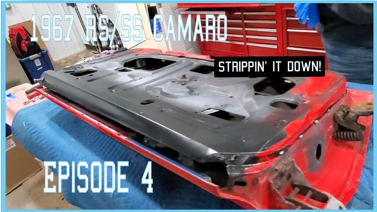 The RocketShip 67 Camaro Ep 4: Stripping it down