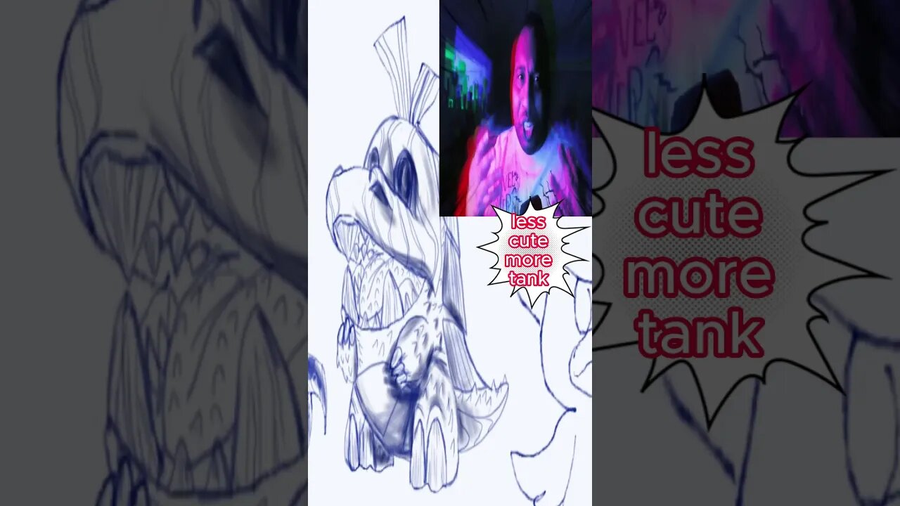 Fuecoco Goes HAM #pokemonfanart #short