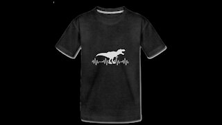 The I Love Dinosaurs Heartbeat Pulse T-Shirt You've Been Waiting For