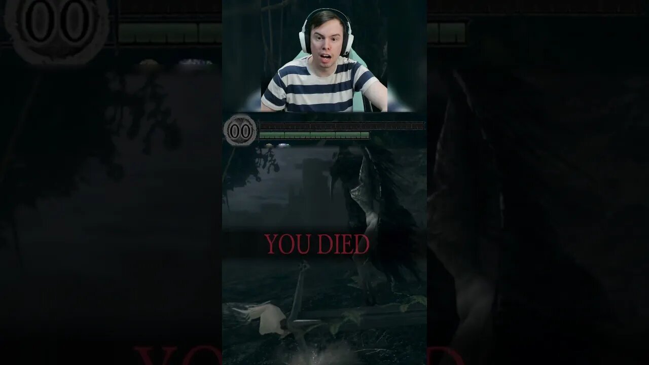 Giving up 🤦‍♂ Dark souls Remastered randomizer #shorts #darksoul #gaming