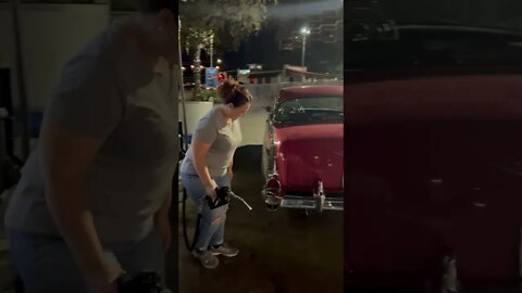 Can @TCBTX Media find the fuel lid on the 57 Chevy BelAir?