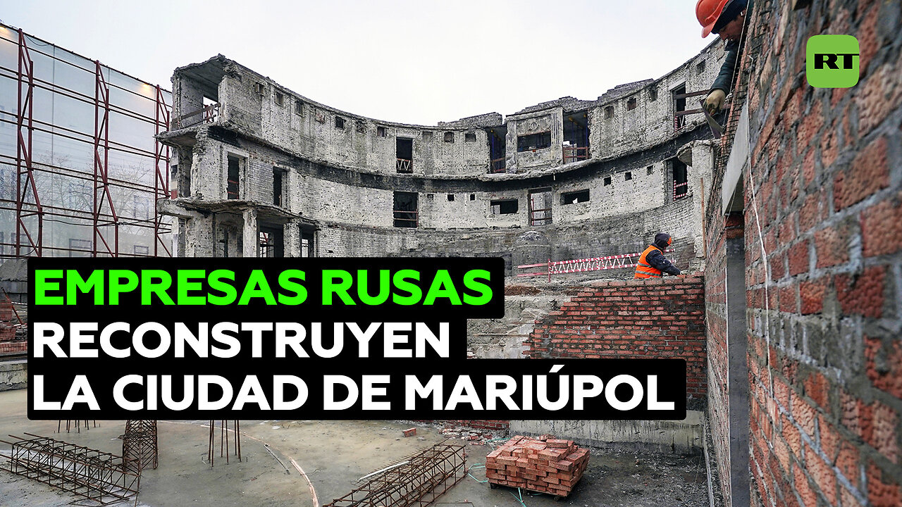 Más de 400 empresas rusas reconstruyen la ciudad de Mariúpol