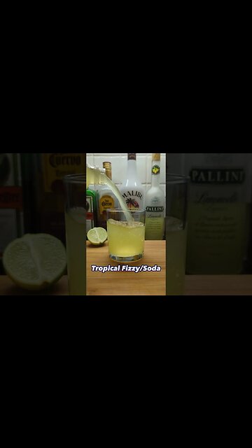 Try this Tropical Sour Cocktail!
