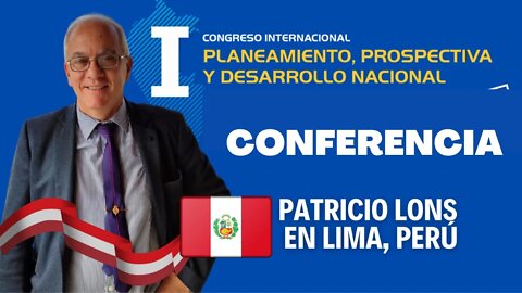 PERÚ- Patricio Lons en el Congreso Ceplan 2022