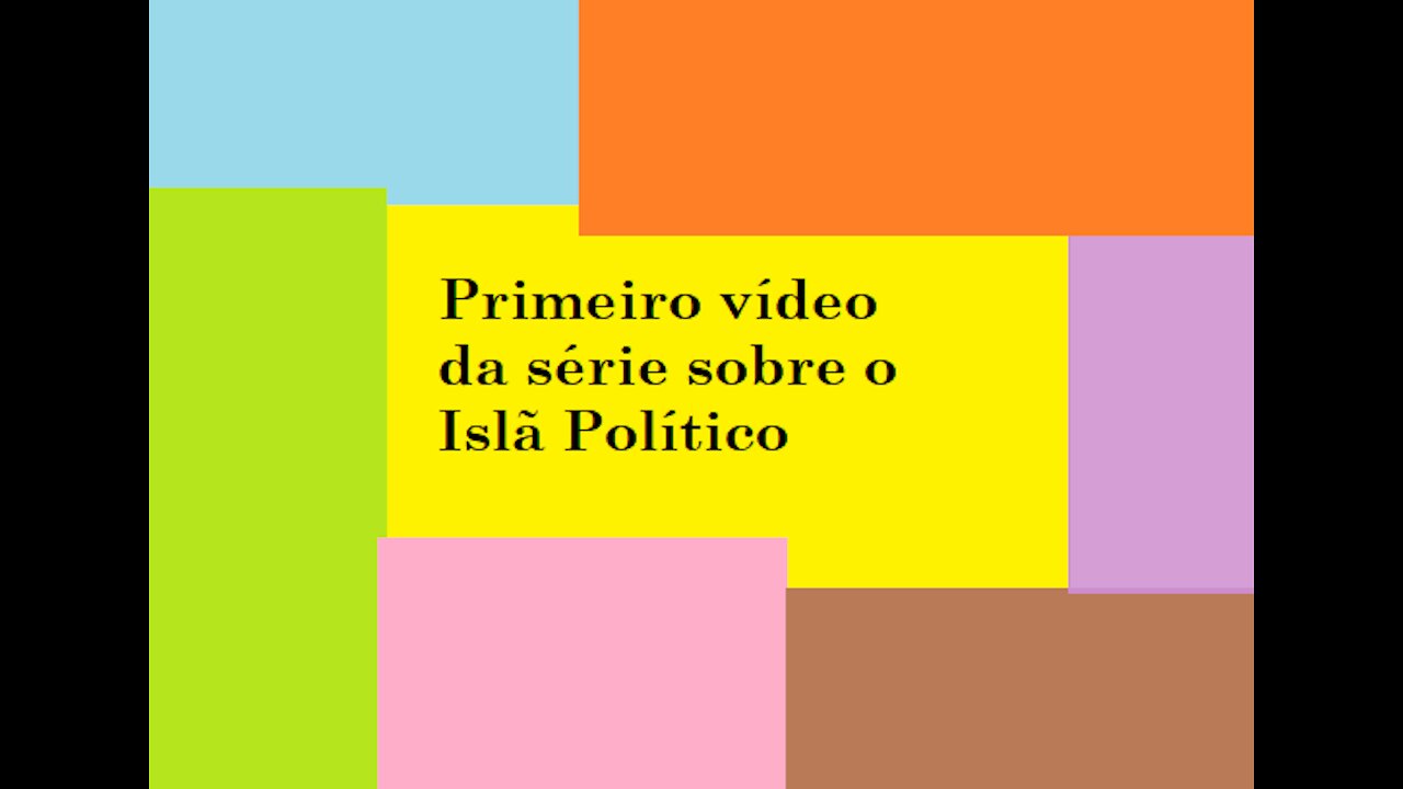 Introdução à série de vídeos sobre o islamismo